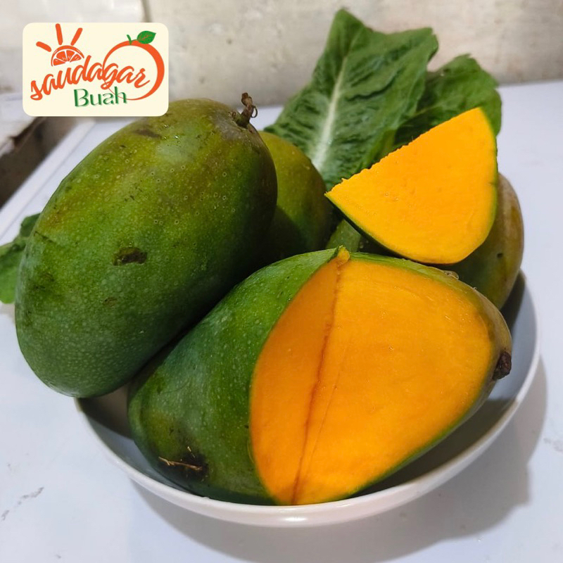 

BUAH MANGGA HARUM MANIS TUA POHON MANIS 1KG