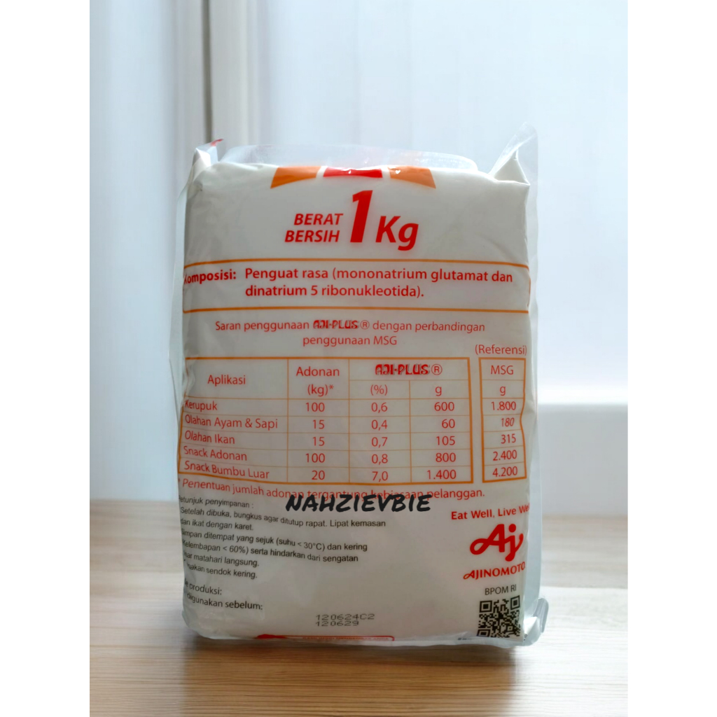 

Ay00! Ajinomoto Aji Plus 1kg/1000gr