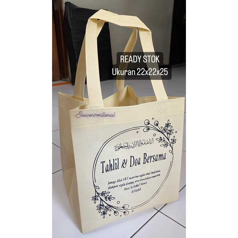 

Tas kematian Ready stok hajatan Haul mengenang Pendak box nasi thinwall