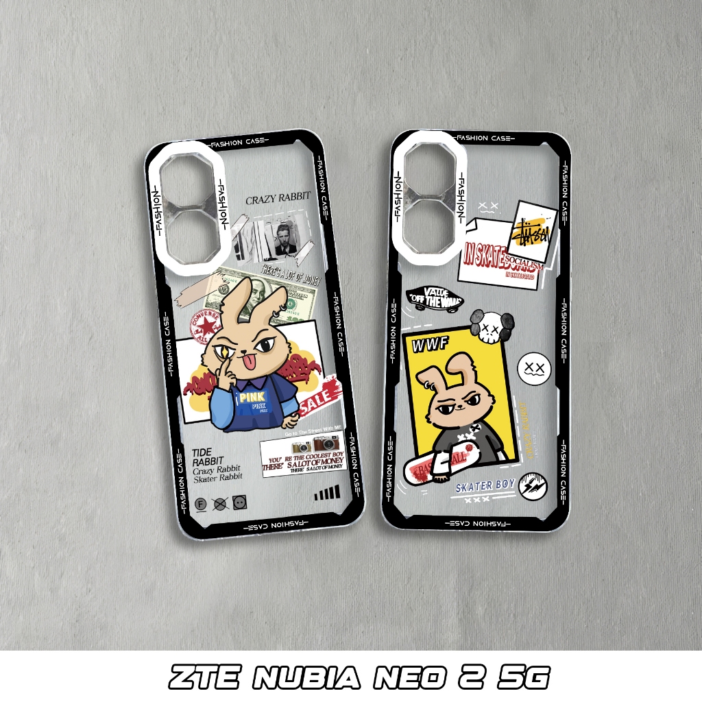 Softcase Bening Untuk Hp Zte Nubia Neo 2 5G - Zte Nubia Neo 5G Softcase Fashion Case [HH-1131]