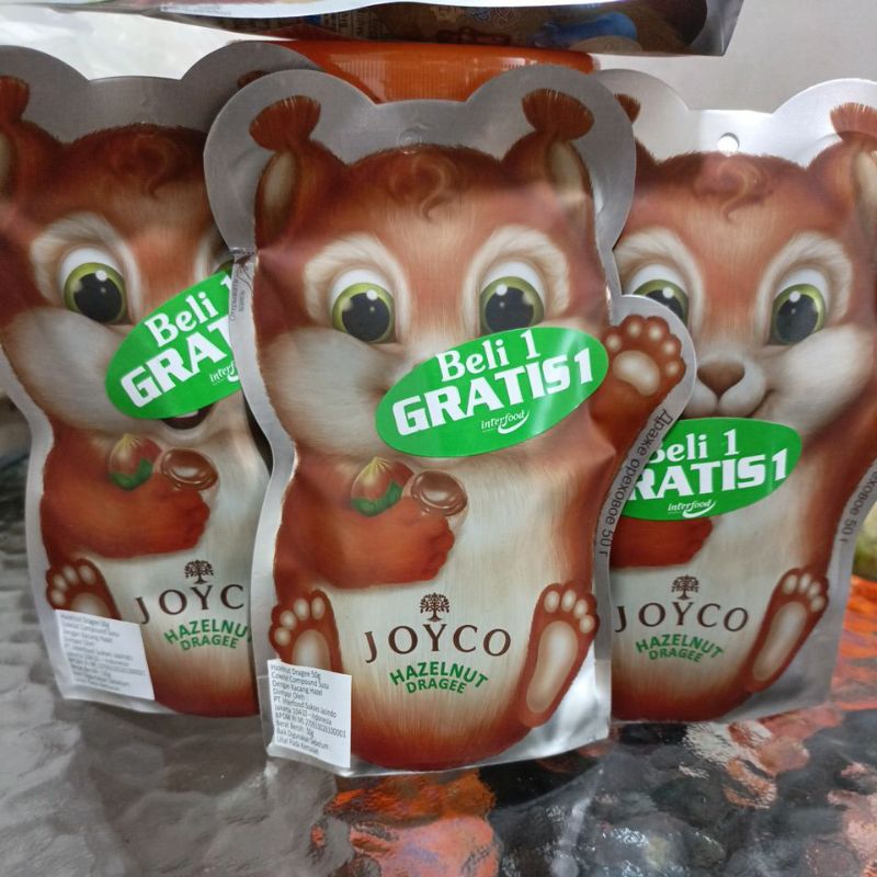 

JOYCO BEAR 1BAG 50g coklat