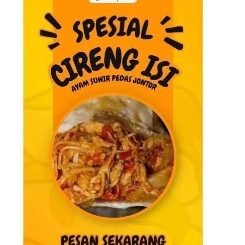 

cireng isi ayam/cireng isi ayam pedas/cireng isi ayam suwir