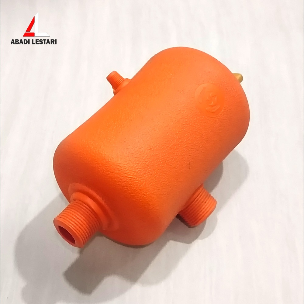TABUNG OTOMATIS POMPA AIR PVC ORANGE / TABUNG POMPA AIR PVC TEBAL / TABUNG TANGKI OTOMATIS PVC ORANG