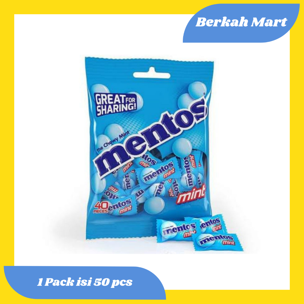 

PERMEN MENTOS MINT ISI 50 PCS