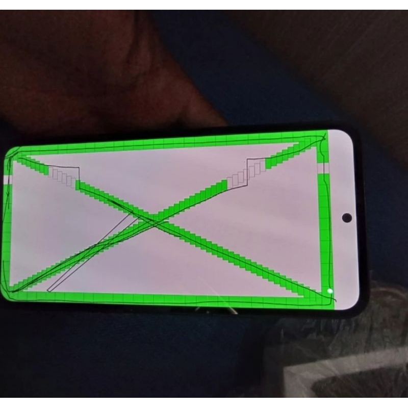 lcd samsung a54 minus touchscreen sebagian