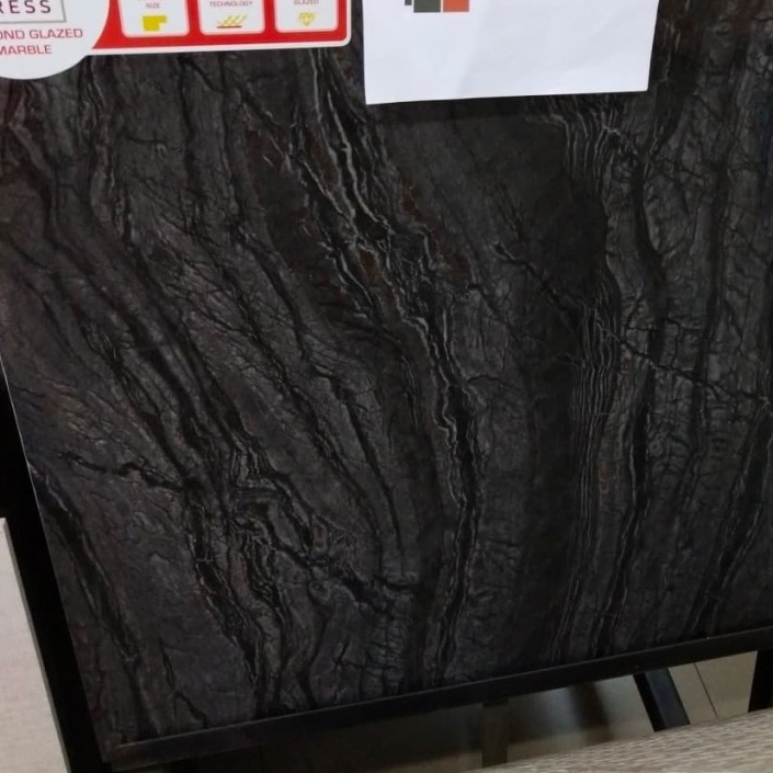 GRANIT LANTAI QNQ OLYMPUS BLACK KILAP 60X60/1.44M/DUS[FREE ONGKIR]