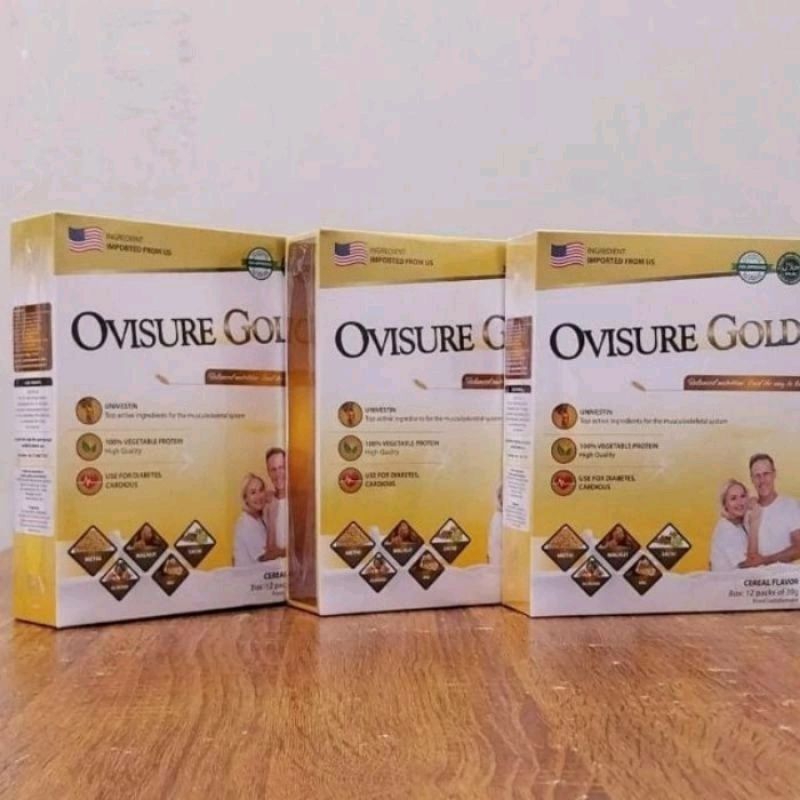 

OVISURE GOLD MILK SUSU OBAT TULANG DAN SENDI YG SEHAT 100% ORI