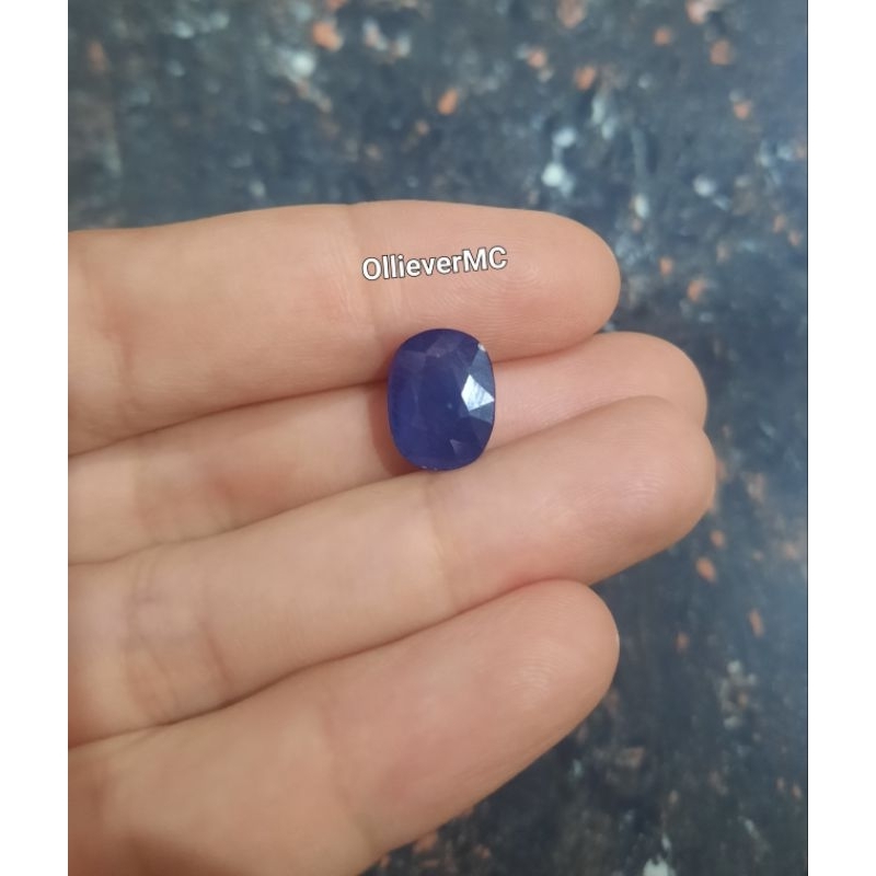 King Blue Safir Batu Natural