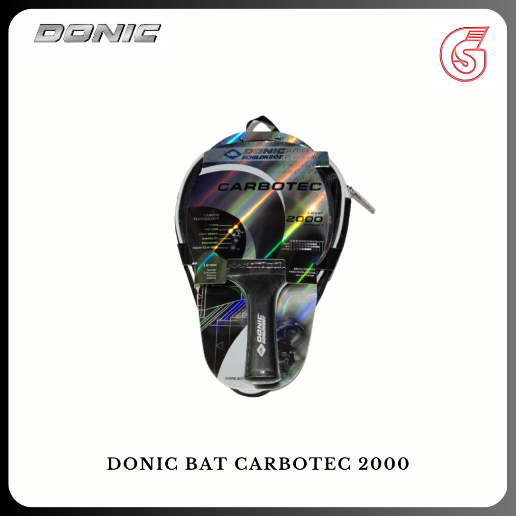 BET PING PONG DONIC BAT CARBOTEC 2000