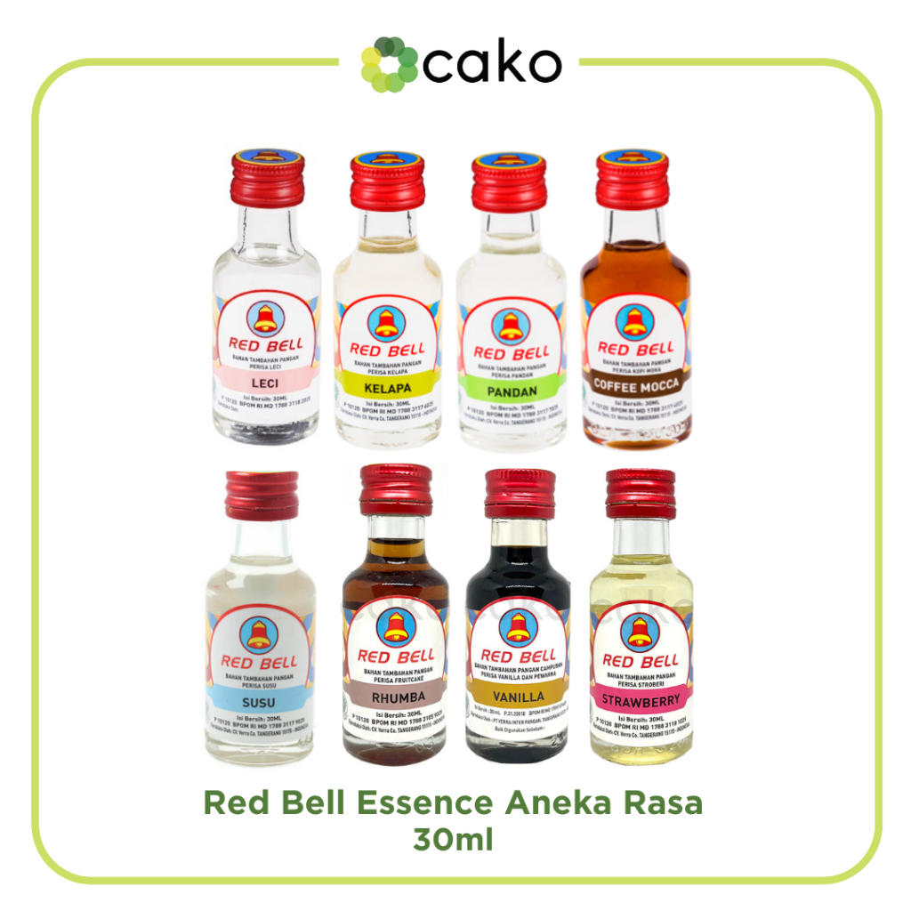 

Red Bell Perisa 30ml / Essence / Perasa Makanan