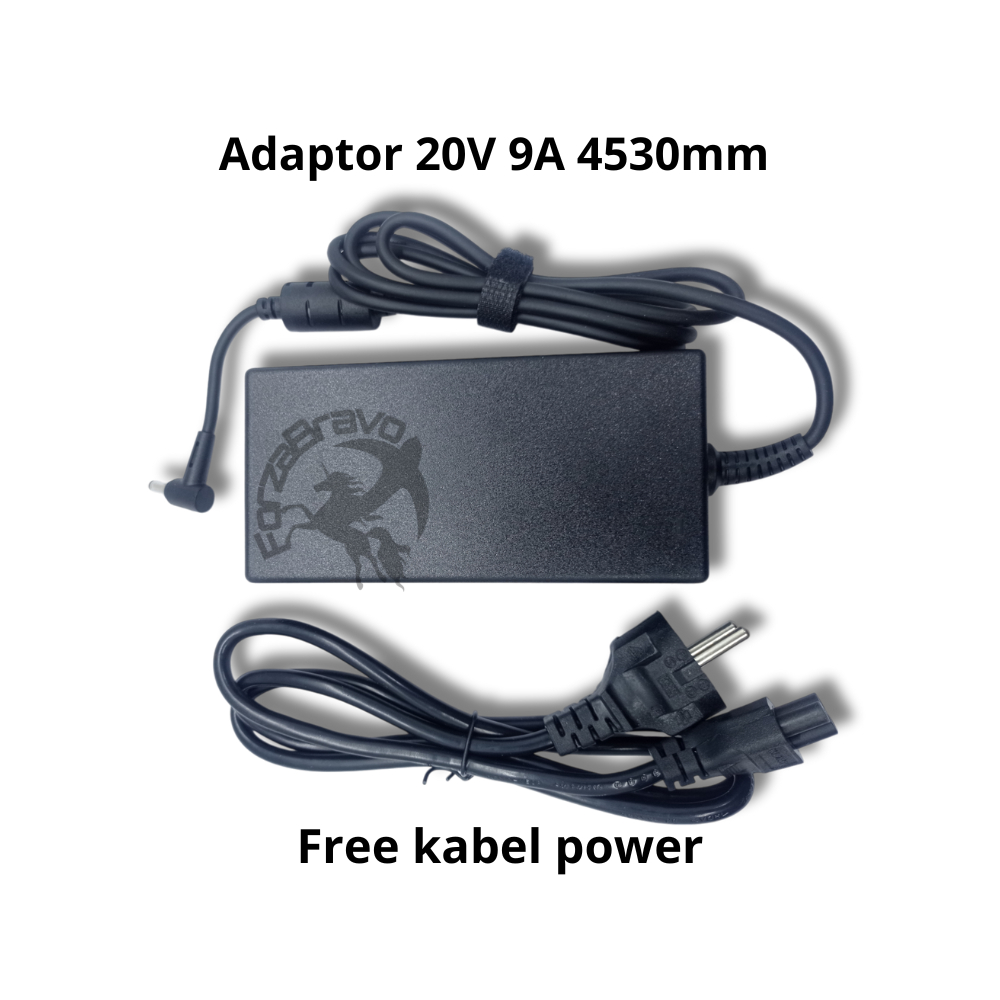 TERBARU Adaptor charger LAPTOP A15-180P1A A17-180P4B 20V 9A 4.5*3.0mm