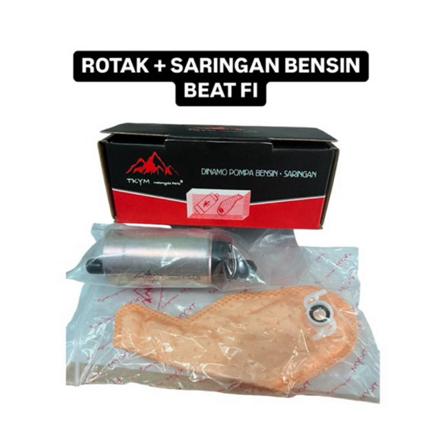 ROTAK + FILTER BEAT FI DINAMO POMPA BENSIN + FILTER POMPA BENSIN TAKAYAMA