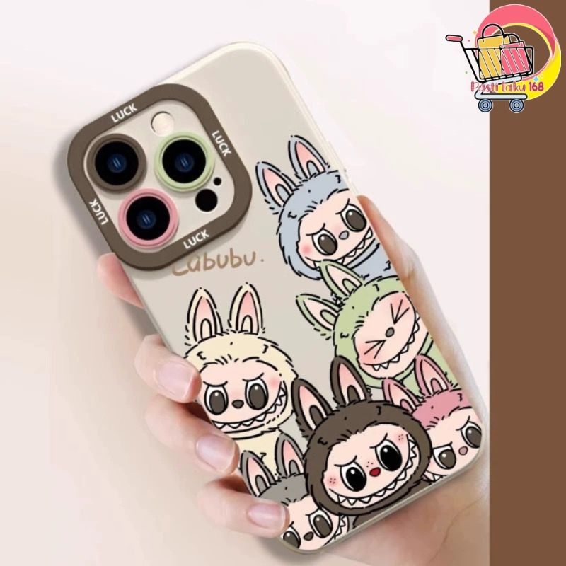 SS955 Silikon Case Labubu Monster Softcase Casing Hp For Oppo A59 A60 A74 A78 A83 A5 A9 A76 A3 RENO 