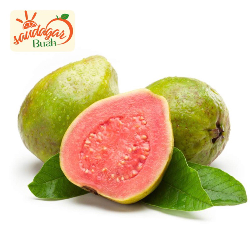 

RB Buah Guava Merah Frozen Daging Buah Jambu Biji Merah Fresh Beku