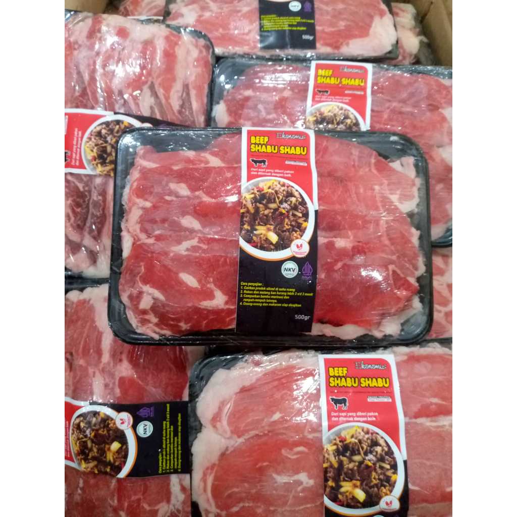 

daging beef slice 500gr