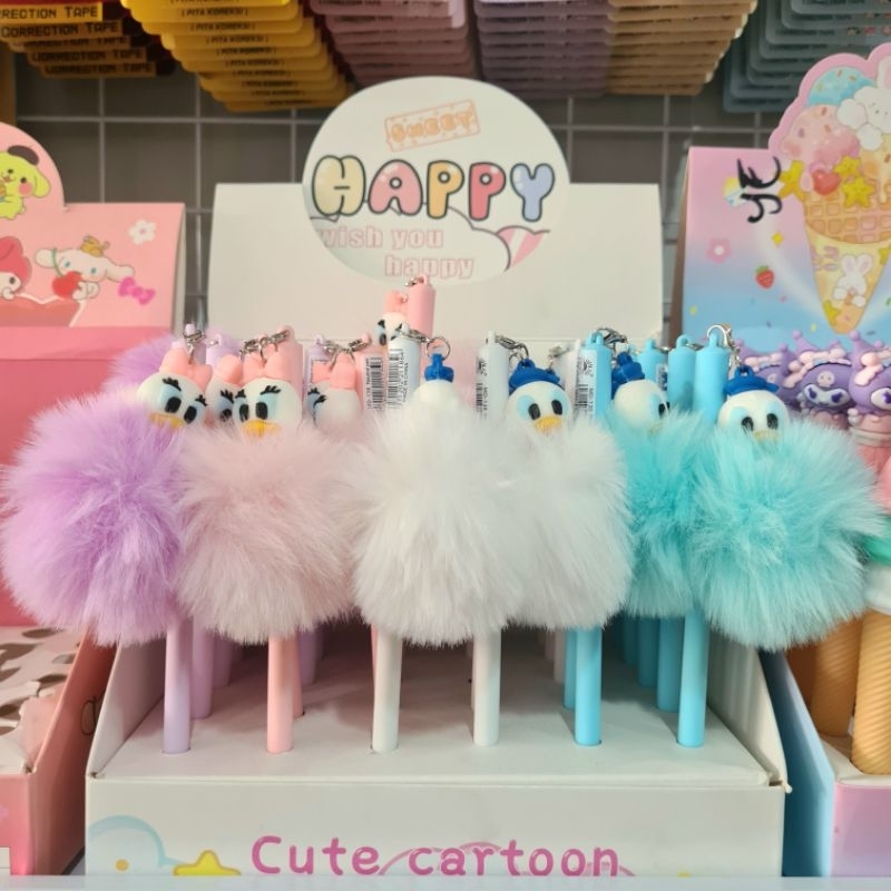 

(Bisa COD) Bolpoin Bulu Daisy Duck