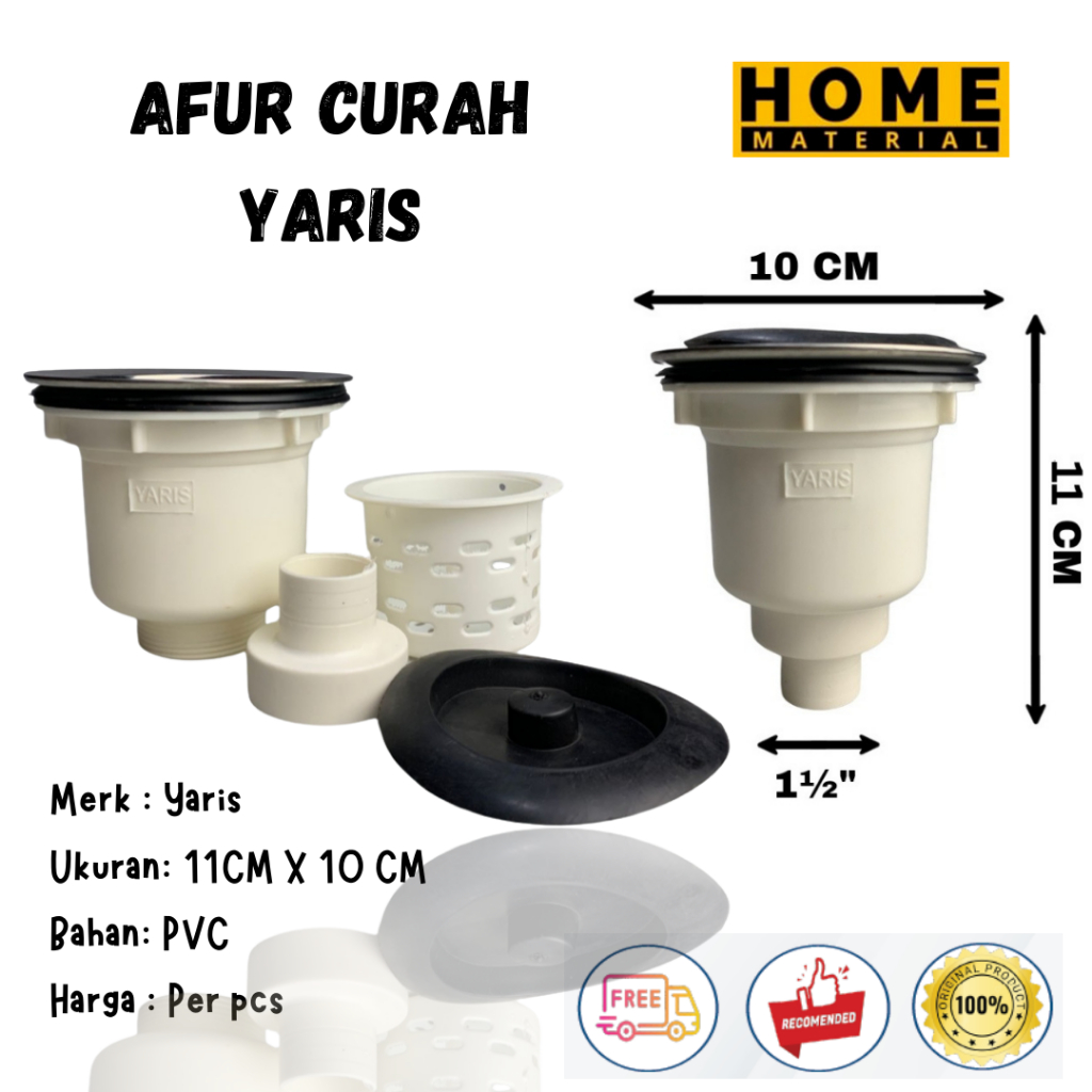 Afur wastafel cuci piring curah yaris / afur wastafel / afur cuci piring / afur pvc curah