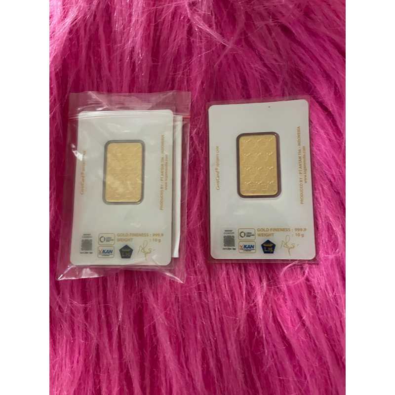 emas logam mulia murni 10g