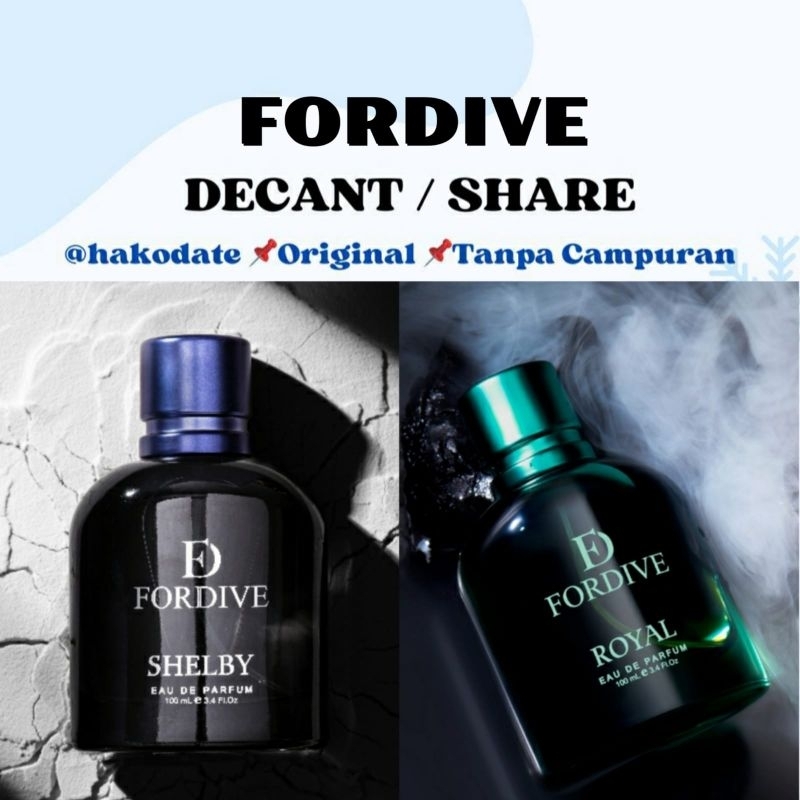 Decant Share Fordive Parfum Royal Shelby 1970 Feeling Good Atlantis Utopia Love Yourself Majestic