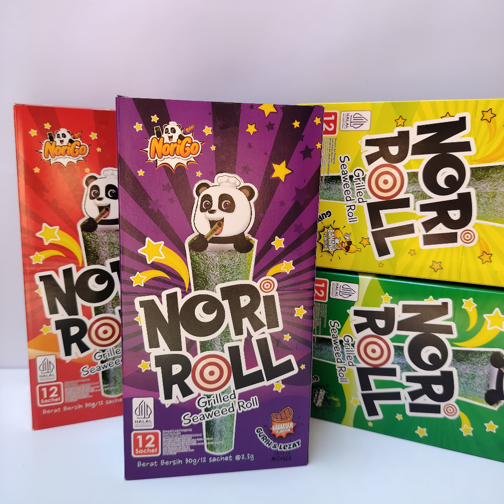 

Forcysn Nori Roll 1 Dus Isi 6 Box Nori Rumput LautSnack Rumput Laut
