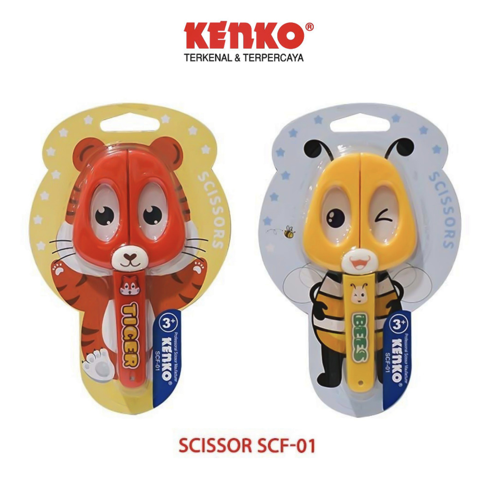 

Scissors Gunting Kenko SCF-01 Bees / Tiger