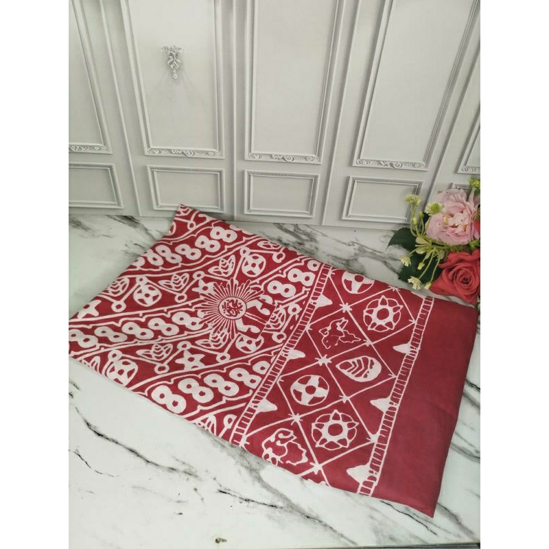 Kain meteran motif geblek renteng logo MUHAMMADIYAH