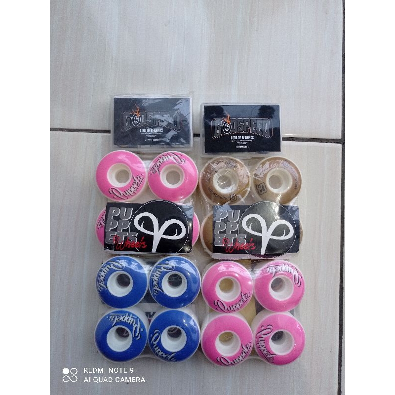 skateboard wheels/roda skateboard pink only