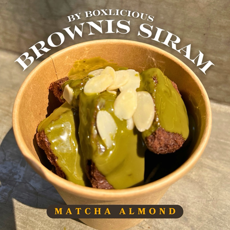 

Fudgy Brownies Bites | Siram Matcha Almond | by Boxlicious