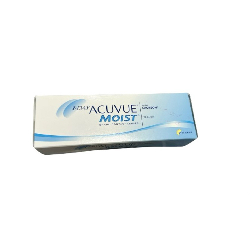 1 Day Acuvue Moist With Lacron, Brand Contact Lenses - Softlens Bening (UV Blocking)