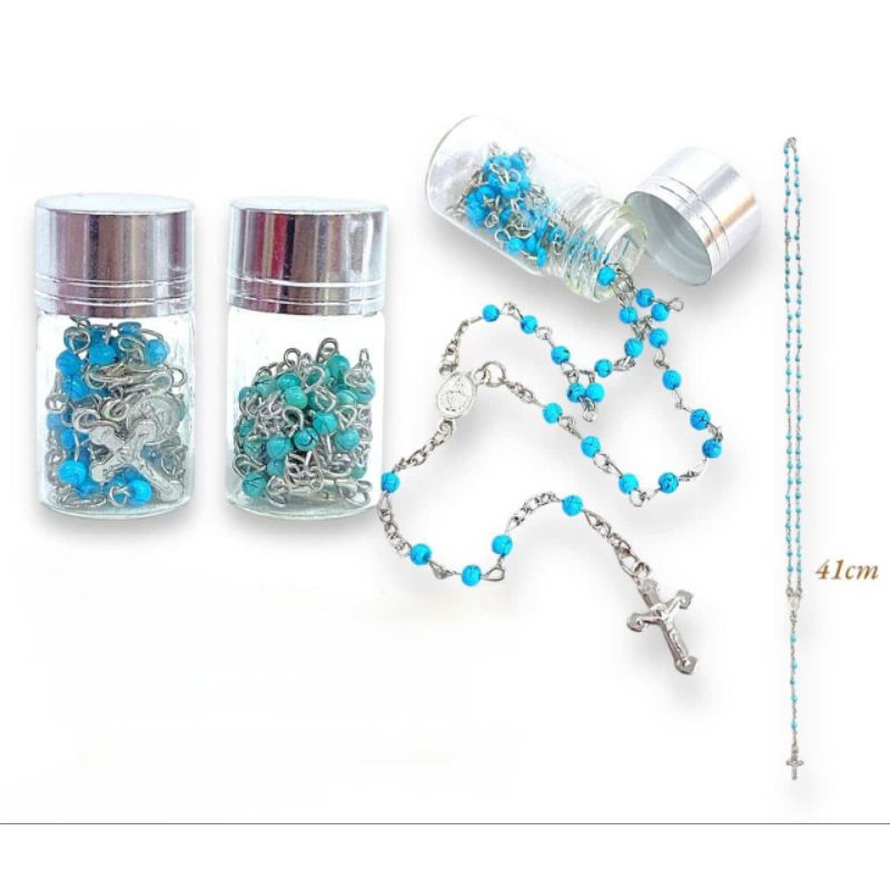 Rosario Botol Kecil Baru 4mm (7632) - Rosario - Kalung Rosario - Rosario Botol