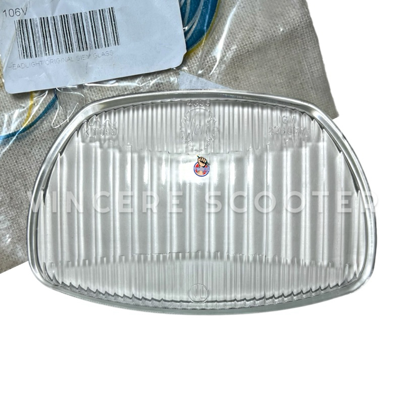 Kaca Headlamp Lampu Depan Siem Grabor Vespa Super Sprint Veloce Latin S GL SS180