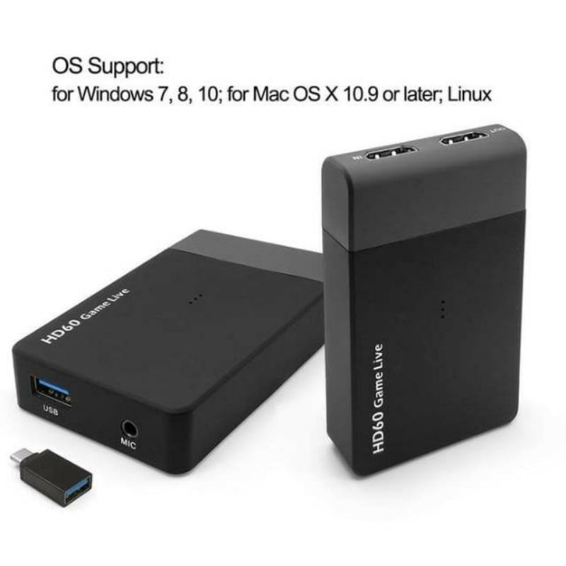MIRZA ACEH - USB 3.0 GAME CAPTURE LIVE STREAMING HDMI HD60 -EZCAP 261m