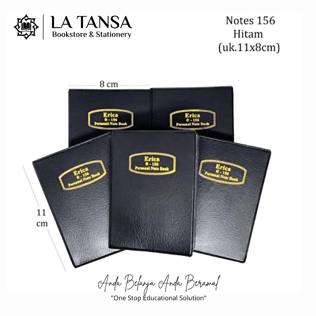 

PERSONAL NOTE BOOK ERICA 156/E-156/SAKU
