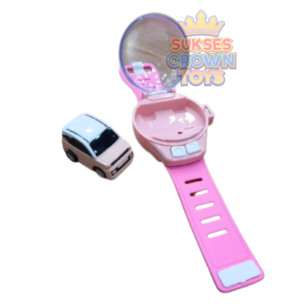 Mainan Mobil Remote Jam Tangan Anak / Mainan Anak Jam Tangan Mobil
