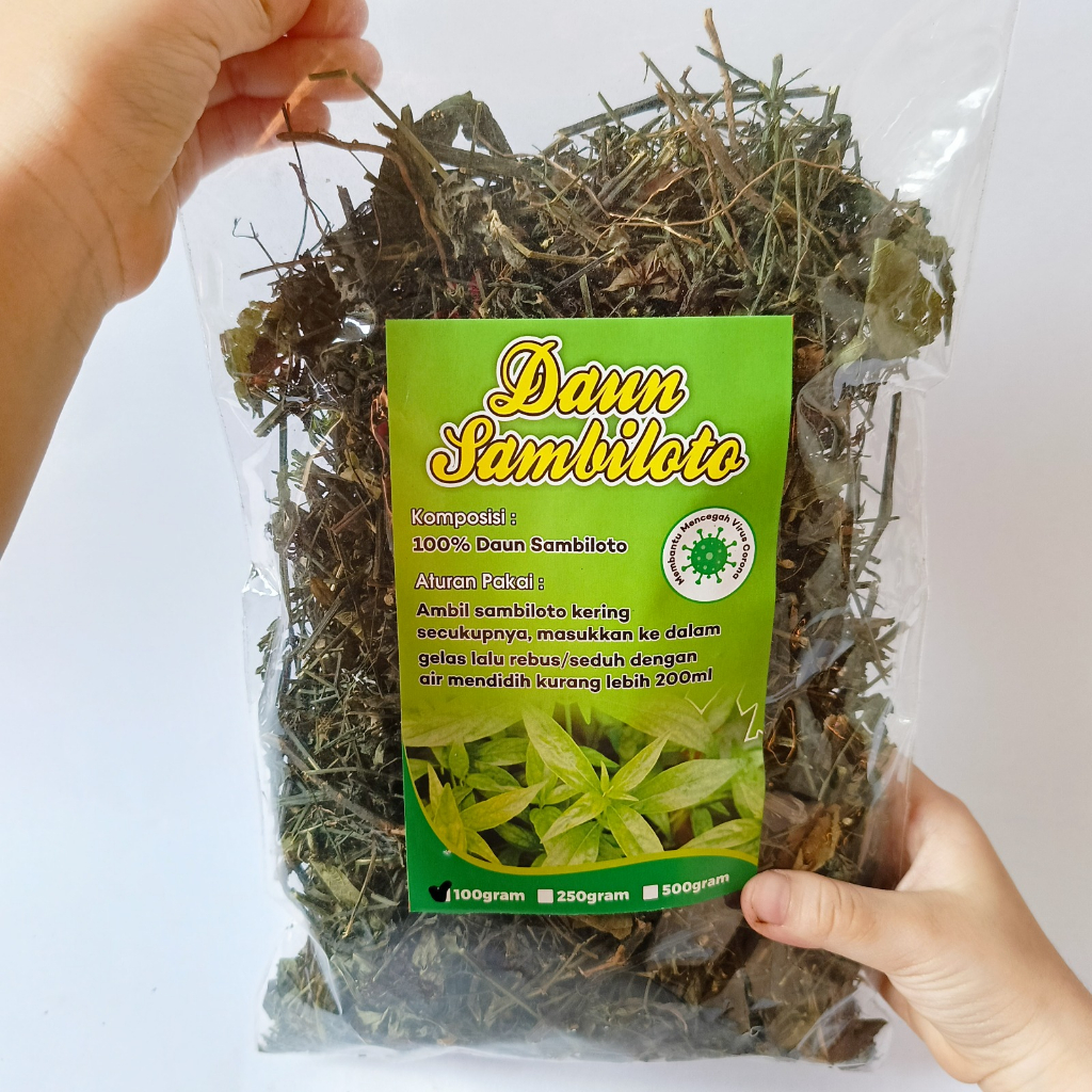 sambiloto herbal kemasan 100g