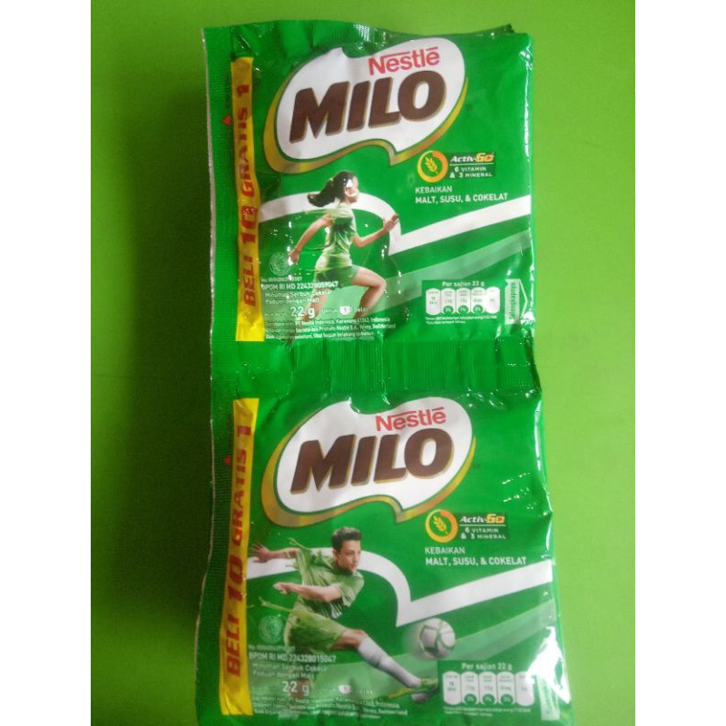 

Nestle Milo 1Renteng Isi 11Bungkus