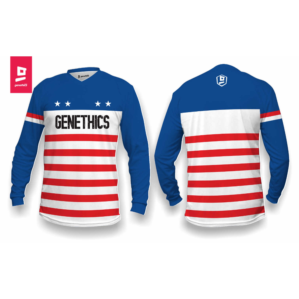 JERSEY SEPEDA DOWNHILL / MTB GENETHICS - JERSEY CUSTOM - DH23-034- JERSEY DOWNHILL - JERSEY MTB