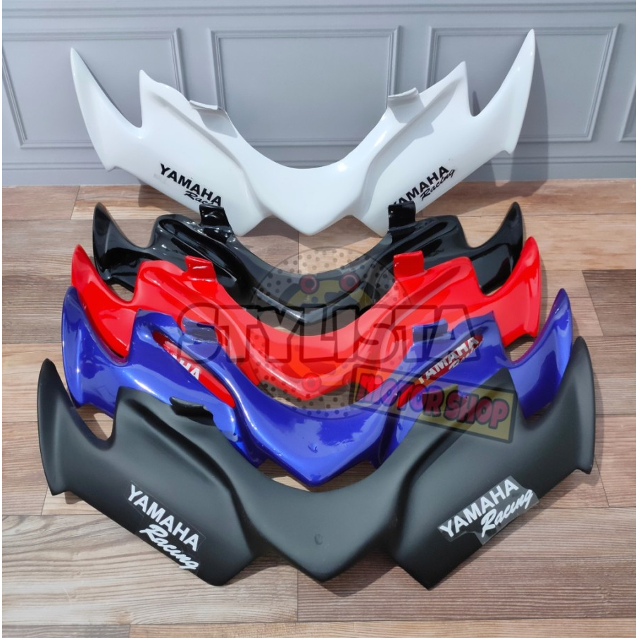 Winglet Mx King 150 Aksesoris Motor - Hitam - Biru