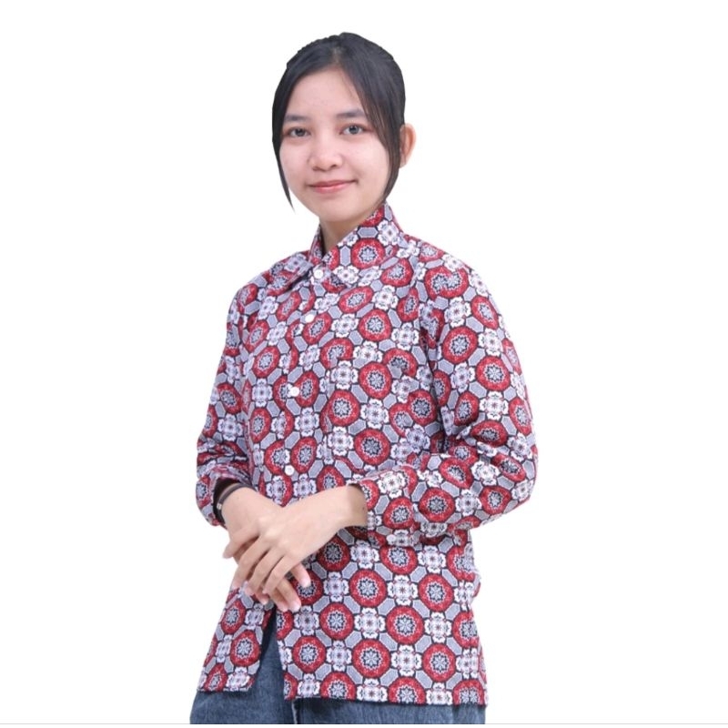 Moms Syafa Batik Sd Smp Sma Smk Bunga Matahari Batik Sekolah Anak Batik Seragam Sekolah Batik Warna