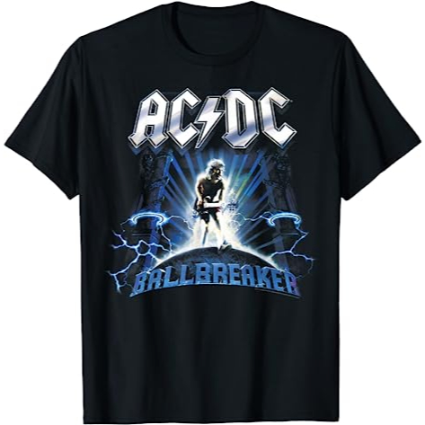 BAJU KAOS Distro Unisex  AC DC - Ballbreaker T-Shirt Cotton Combed 24s Premium