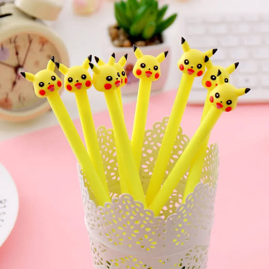 

PULPEN KARAKTER PIKACHU KUNING UNIK CANTIK LUCU