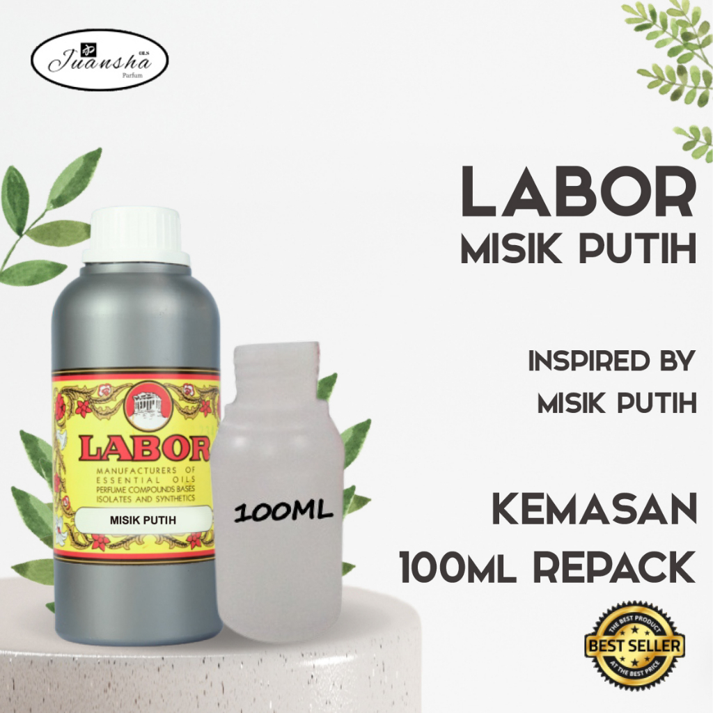 bibit parfum murni  MISIK PUTIH LABOR 100ML