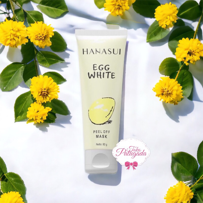 [BISA COD] HANASUI Egg White Masker 85gr - Masker Hanasui - Hanasui Egg White