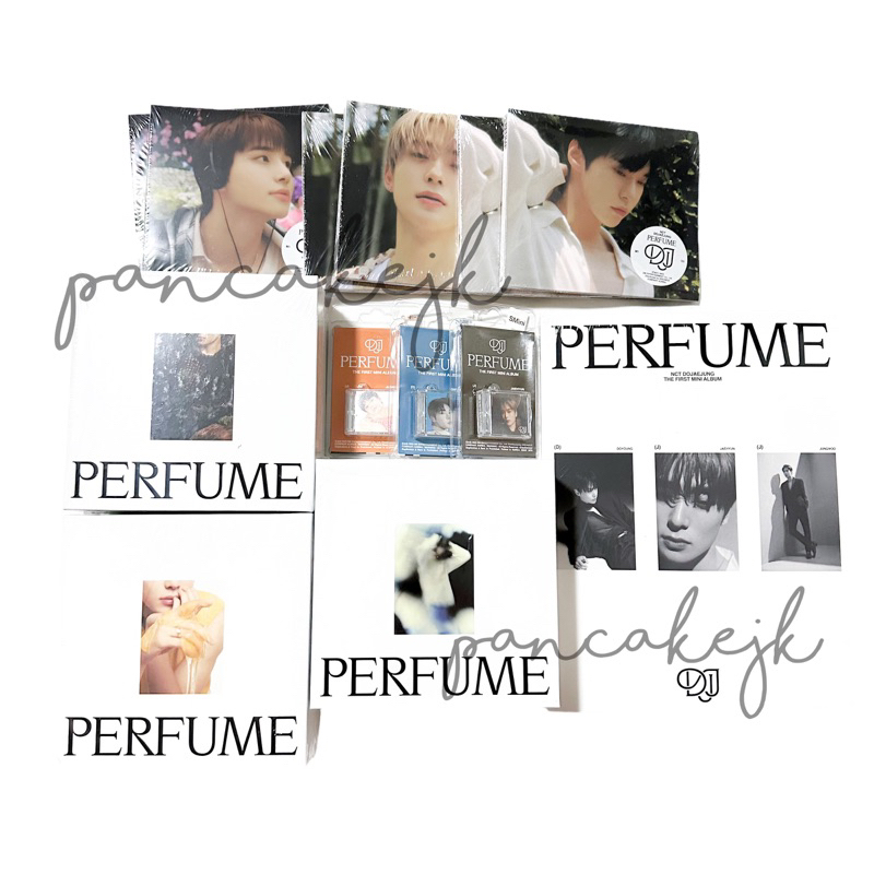 [ ready  ] nct 127 SEALED dojaejung djj album perfume box smini digipack [ doyoung jungwoo jaehyun ]