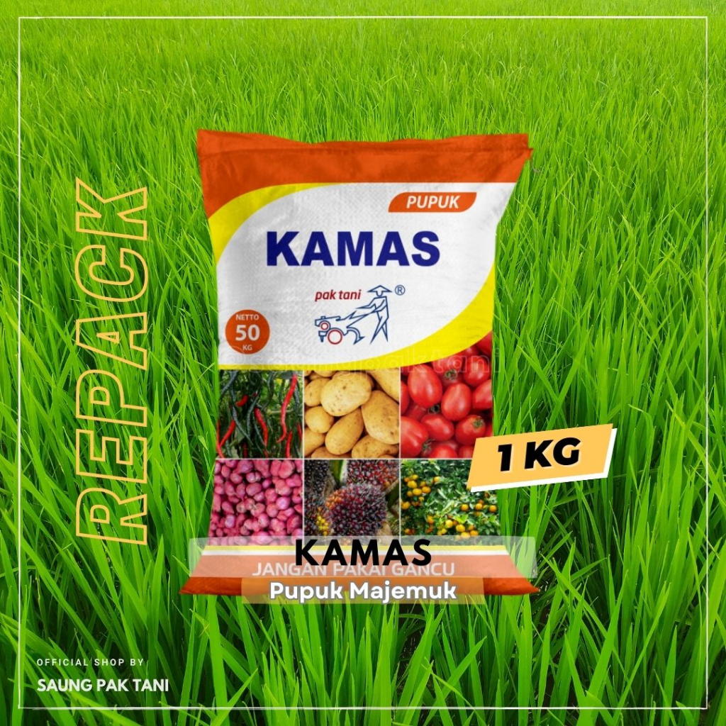 Pupuk KAMAS PAK TANI Kemasan Repack 1 Kg