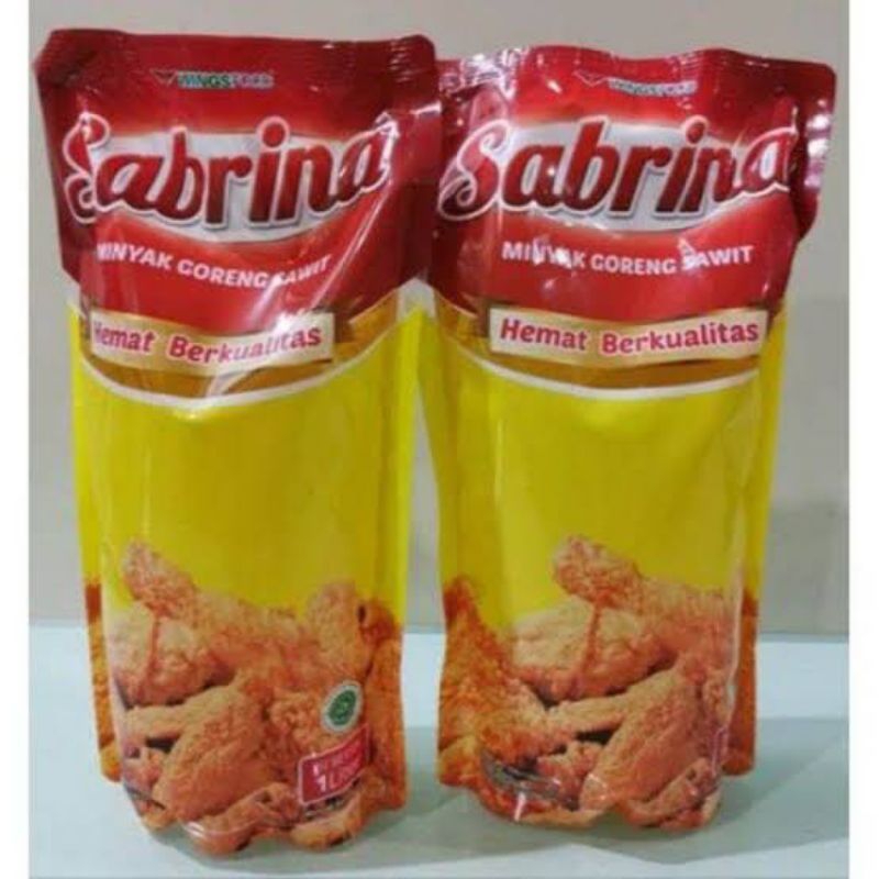 

Sabrina minyak goreng 1 liter