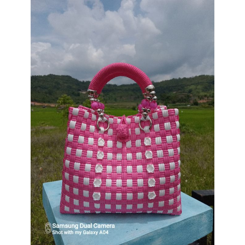 Tas Jali Handle Mutiara