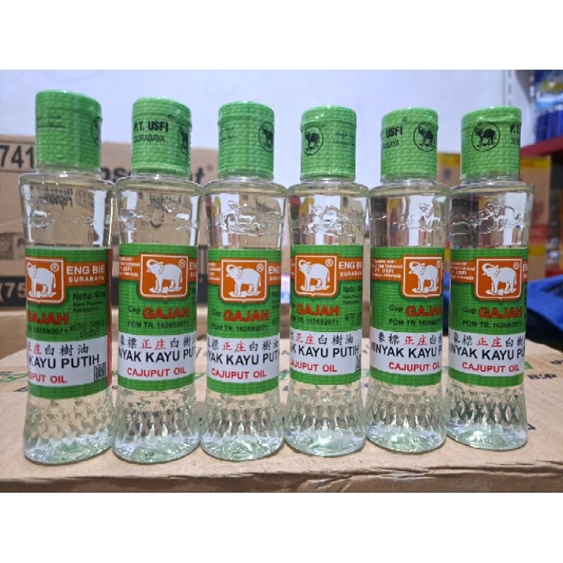 Minyak kayu putih Cap Gajah 60ml