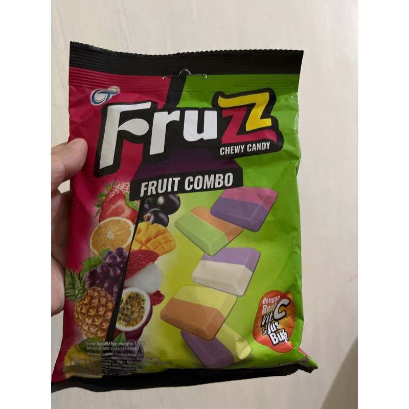 

Permen Fruzz Chewy Candy Perpak 100gram