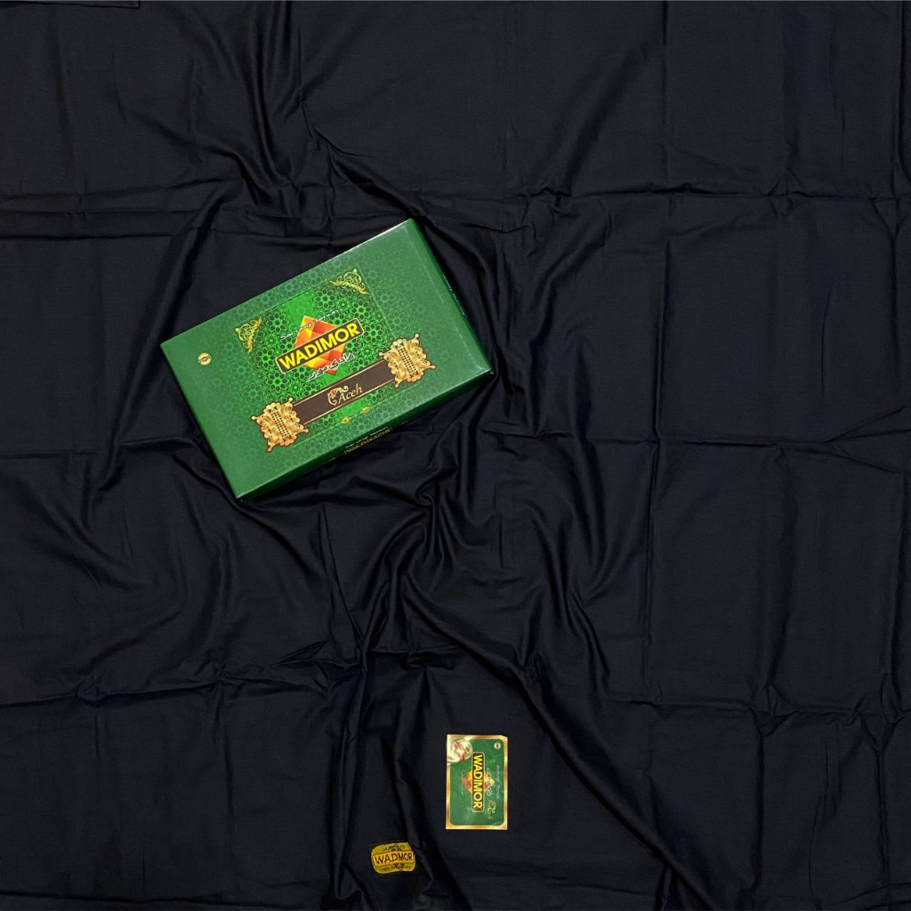 Sarung Wadimor Aceh Hitam Polos Sarung Wadimor Hitam Polos